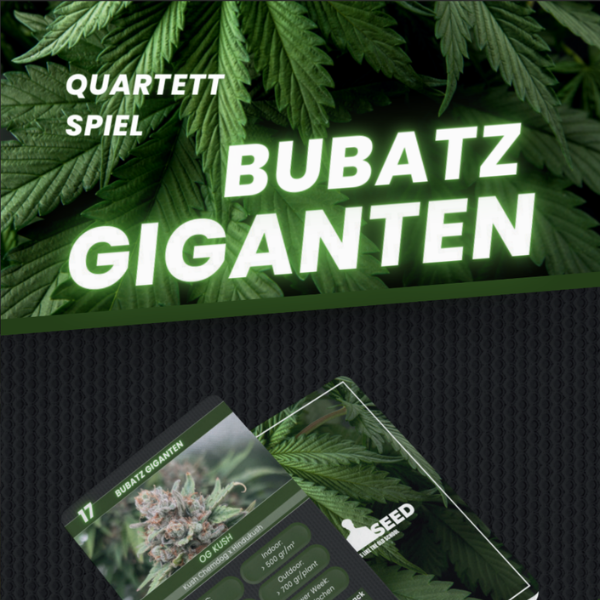 Bubatz Bundle | Quartett und 3 Samen